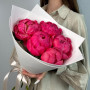 5 коралловых пионов